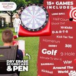 Giant Kick Darts - 15+ Fun Games Included