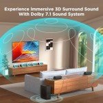 Hiwill 7.1 Surround Sound Bar for TV