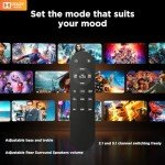 Hiwill 7.1 Surround Sound Bar for TV