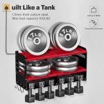 Power Tool Organizer with Charging Station - Red