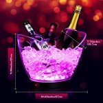 RGB LED Ice Buckets - Colorful Party Coolers
