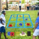 Giant Outdoor Tic Tac Toe Bean Bag Toss Game