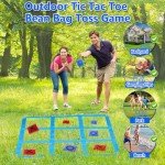 Giant Outdoor Tic Tac Toe Bean Bag Toss Game