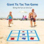 Giant Outdoor Tic Tac Toe Bean Bag Toss Game