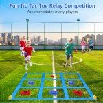 Giant Outdoor Tic Tac Toe Bean Bag Toss Game