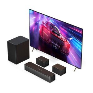5.1 Virtual Surround Sound Bar for Home Theater