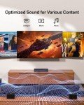 5.1 Virtual Surround Sound Bar for Home Theater