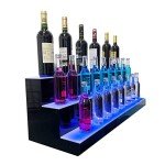 LED Liquor Bottle Display Shelf with Remote Control