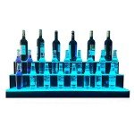 LED Liquor Bottle Display Shelf with Remote Control