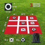 Giant Tic Tac Toe Bean Bag Toss Game