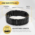 Men’s Magnetic Bracelet - 3X Strength Titanium