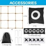 Giant Outdoor Tic Tac Toe & Bean Bag Toss