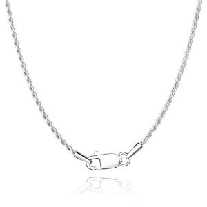 Super Shiny 925 Sterling Silver Rope Chain