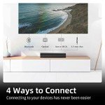 Cinematic 16-Inch Bluetooth Sound Bar with Remote