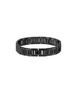 Lacoste Men's Adjustable Stainless Steel Link Bracelet
