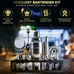 31-Piece Professional Bartender Kit for Home Mixology