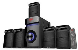 Rockville HTS45 800W 5.1 Bluetooth Home Theater System