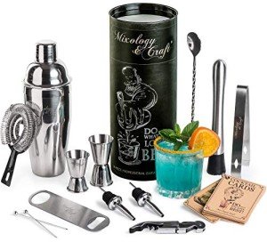 14-Piece Bartender Kit for Home Mixology