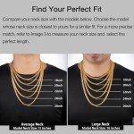Stylish 18K Gold Plated Cuban Link Chain