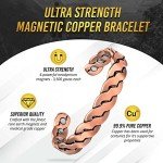 MagnetRX® Adjustable Copper Cuff Bracelet for All