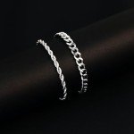 Stylish Waterproof Stainless Steel Chain Bracelet