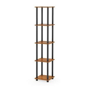 5-Tier Corner Rack Shelf for Mancave Decor