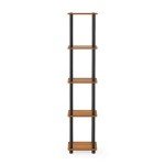 5-Tier Corner Rack Shelf for Mancave Decor
