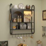 LED Floating Gaming Shelf - 35 Inch Wall Storage