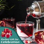 10-Piece Cocktail Shaker Set with Bamboo Stand