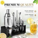 15-Piece Mixology Bartender Kit for Home Bars