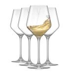 Set of 4 Layla White Wine Glasses