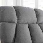 Comfy Rocker Recliner Chair with Heat & Vibration