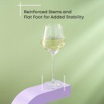 Set of 4 Layla White Wine Glasses