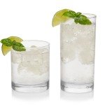 Sleek 16-Piece Tumbler and Rocks Glass Set