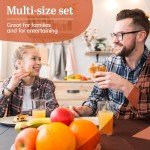 Sleek 16-Piece Tumbler and Rocks Glass Set