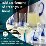 Mancave 16-Piece Blue Ribbon Glasses Set