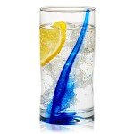 Mancave 16-Piece Blue Ribbon Glasses Set