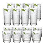 Libbey Polaris 16-Piece Glasses Set