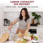 Gusto Nostro 4.1L Stainless Steel Ice Bucket