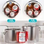 Stainless Steel Insulated Ice Bucket with Scoop