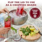 Gusto Nostro 4.1L Stainless Steel Ice Bucket