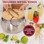 Gusto Nostro 4.1L Stainless Steel Ice Bucket