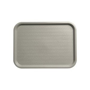 Gray Cafeteria/Fast Food Tray, 12" x 16