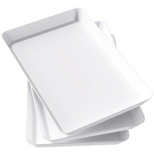 Lifewit Plastic Serving Tray for Mancaves