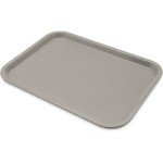 Gray Cafeteria/Fast Food Tray, 12" x 16