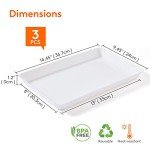 Lifewit Plastic Serving Tray for Mancaves
