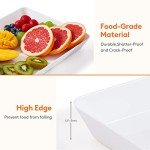 Lifewit Plastic Serving Tray for Mancaves