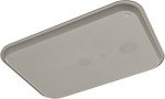 Gray Cafeteria/Fast Food Tray, 12" x 16