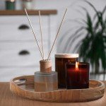 Acacia Wood Serving Tray with Handles - 17" Round