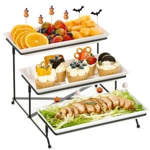 3-Tier Serving Tray Set for Your Mancave